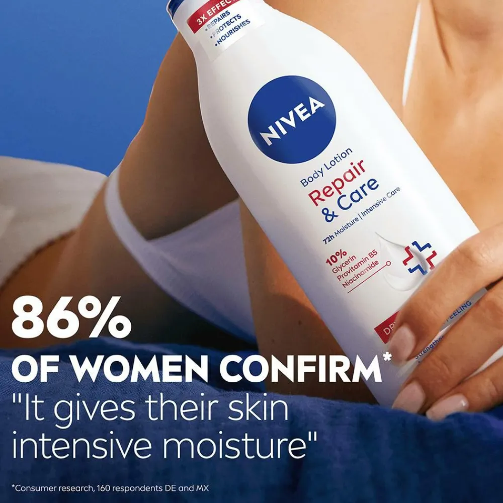 Nivea Repair & Care Body Lotion 250 ml No color New