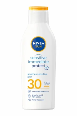 Nivea Sensitive Immediate Protect Soothing Sun Lotion SPF30 200 ml No color Best