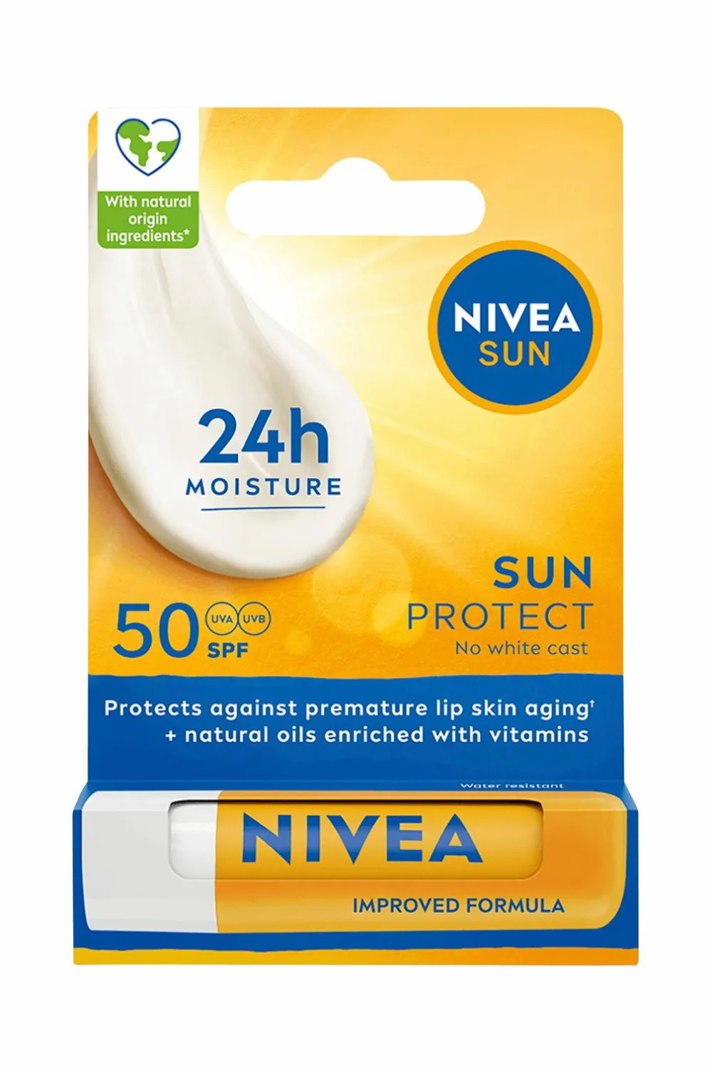 Nivea Sun Protect Læbepomade Ingen farve Outlet