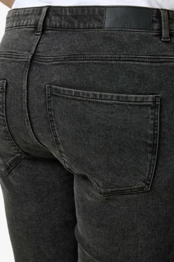 Noisy May Jeans nmTexas NW Skinny Long Capri Cur Black denim Outlet
