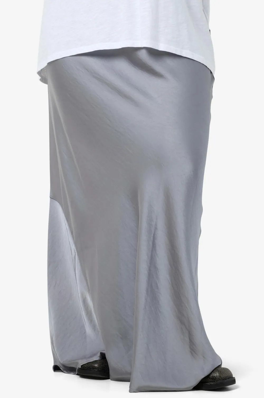 Noisy May Curve Nederdele>Maxi nederdel nmSasha NW Maxi Skirt Ghost gray