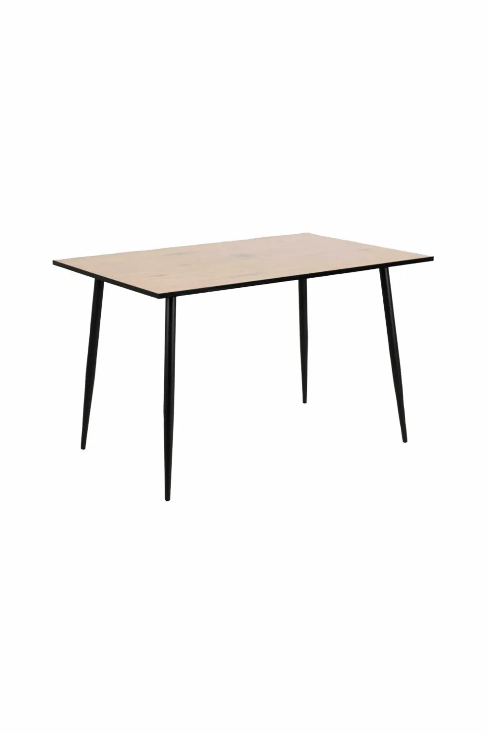 NORDFORM Wilma rektangulært spisebordssæt 120x80x75 cm mat hvidvasket vild eg 40279 New
