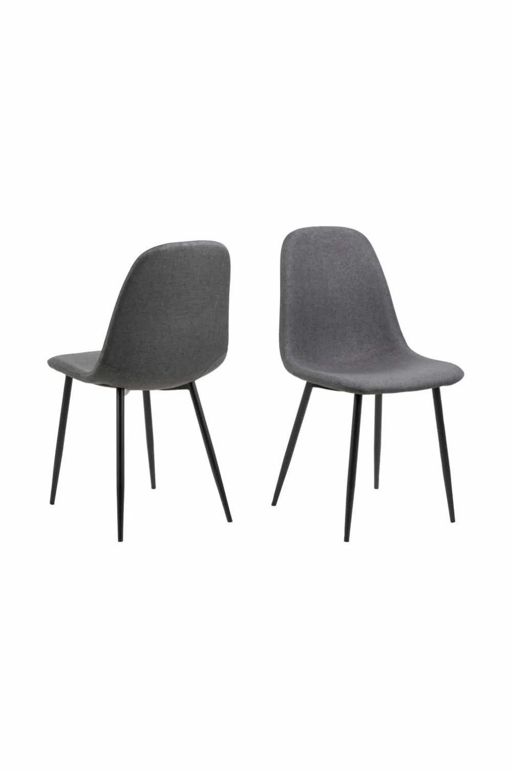 NORDFORM Wilma rektangulært spisebordssæt 120x80x75 cm mat hvidvasket vild eg 40279 New