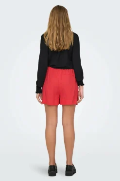 Only Shorts onlTokyo HW Linen Blend Shorts Cayenne New