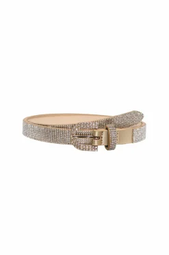 Only Carmakoma Bælte carMila Glitter PU Gold colour Hot