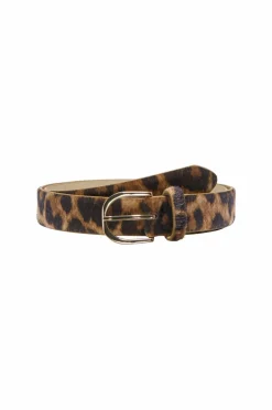 Only Carmakoma Bælte carNora Hairy Animal Jeans Belt Toasted coconut New