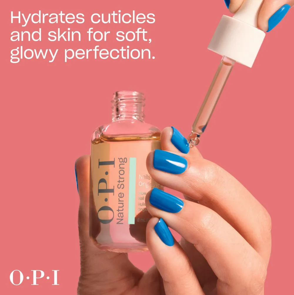 OPI Nature Strong Glow Up Nail & Cuticle Oil 8 Ml Hot