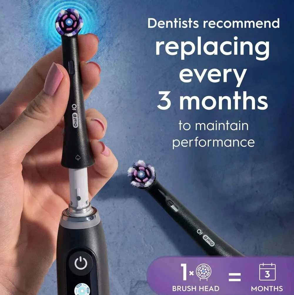 Oral B Tandpleje>Børstehoveder iO Radiant 4-pak No color