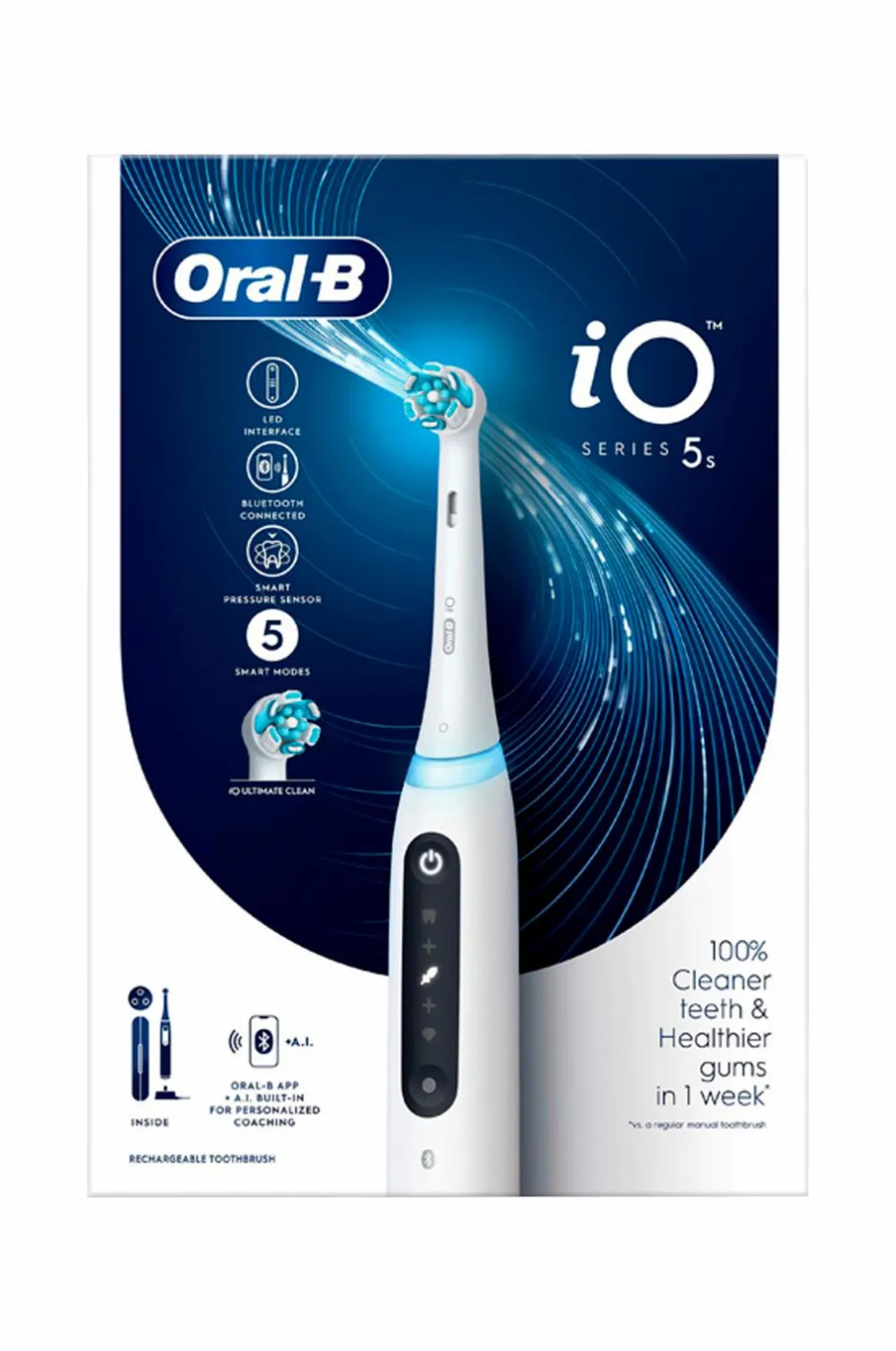 Oral B Tandpleje>Eltandbørste iO5s Quite White