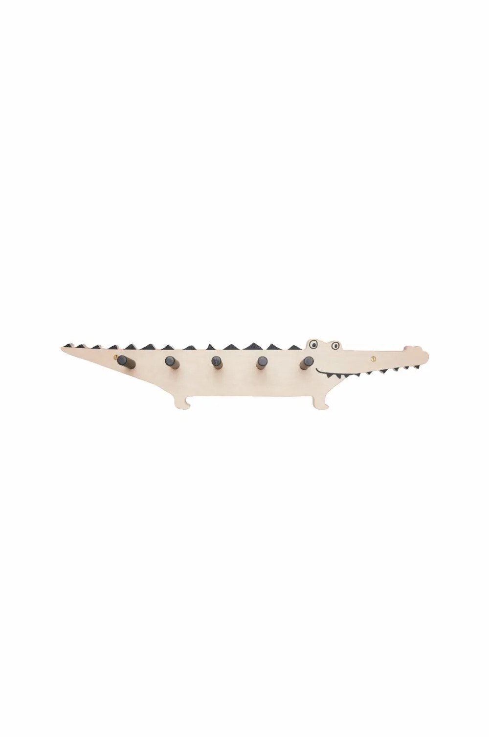 OYOY Living Design Børnemøbler|Entrémøbler>Knagerække Crocodile Naturen