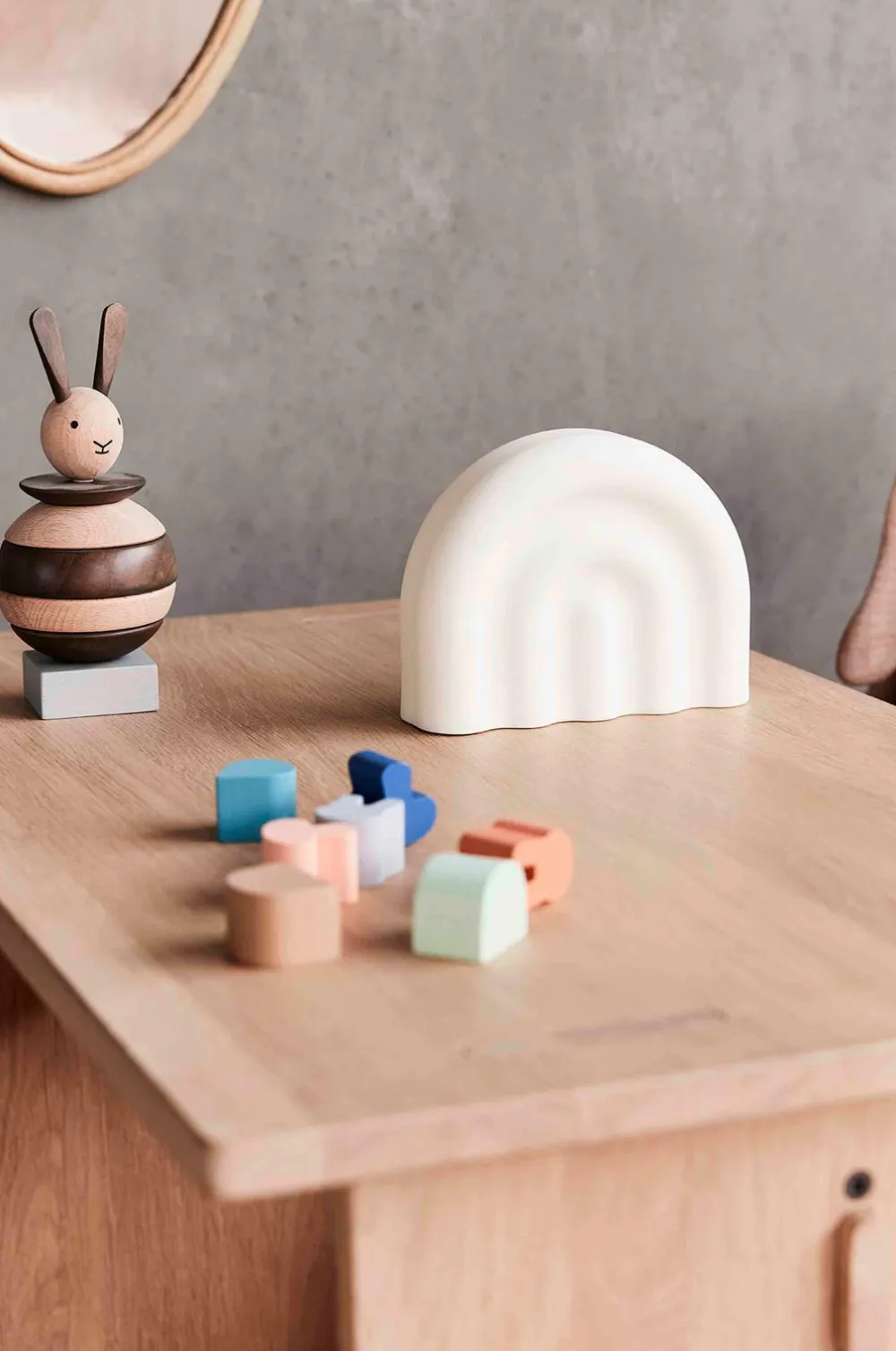 OYOY Living Design Børnelamper>Natlampe Mini Offwhite