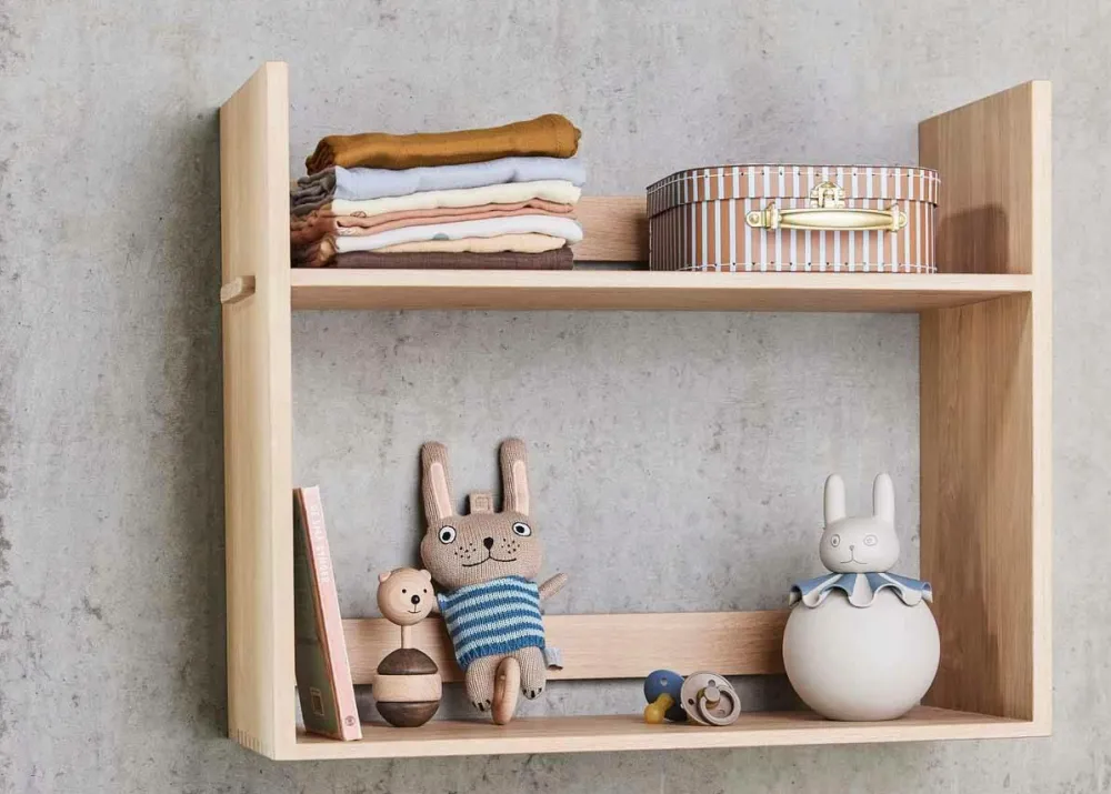 OYOY Living Design Børnelamper>Natlampe Mini Offwhite / Blå