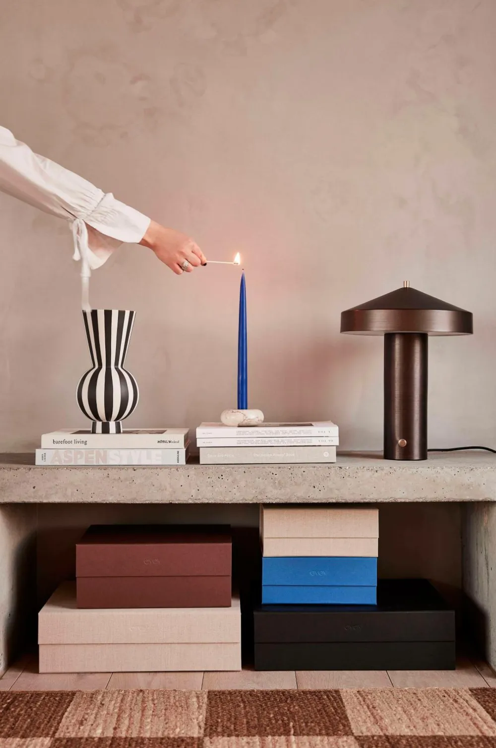 OYOY Living Design Smykker>Opbevaringsboks til smykker Hako Ler melange