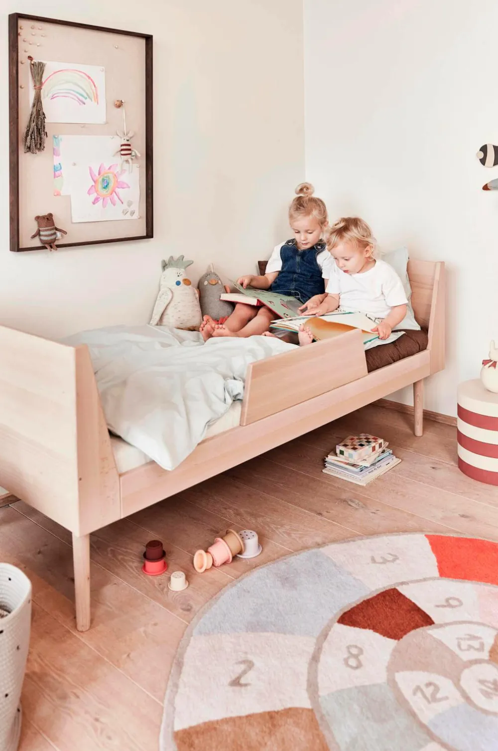 OYOY Living Design Parakit Kaja Offwhite / Fersken Discount