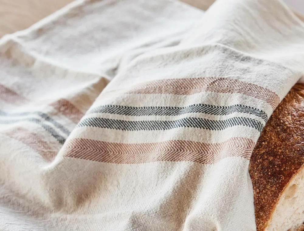 OYOY Living Design Tehåndklæde - Pakke med 2 stk. Linu Karamel New