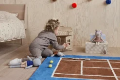 OYOY Living Design Tennis Dukke Miew Rabbit Lysebrun melange