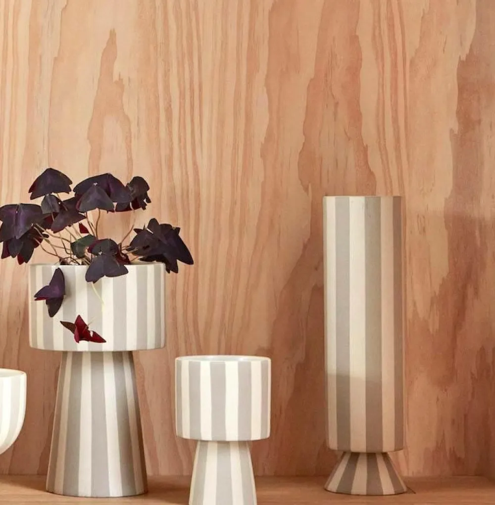 OYOY Living Design Urtepotte Living højde 24 cm Ler Discount