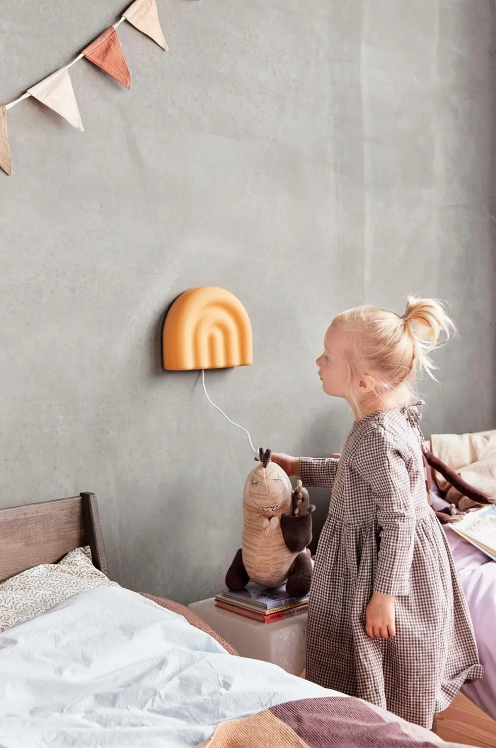 OYOY Living Design Væglampe Mini Let gummi Sale