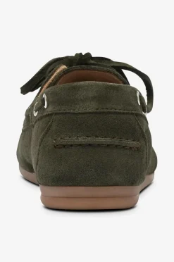 Pavement Mokkasin Marin Dark Green Suede 787 Clearance
