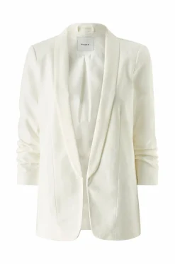 pieces Blazere & Veste>Blazer pcBosella 3/4 Blazer Cloud dancer
