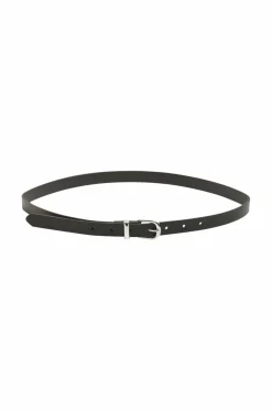 pieces Bælter>Bælte pcMyra Slim Belt Noos Black
