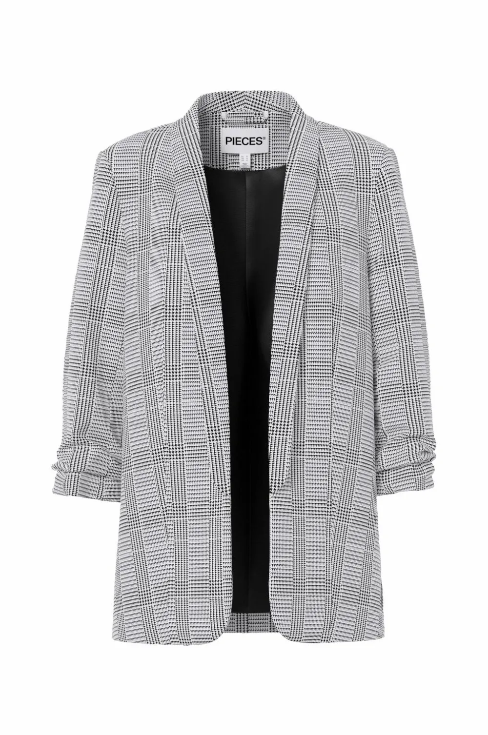 pieces Habitjakke pcBosella 3/4 Printed Blazer Black New