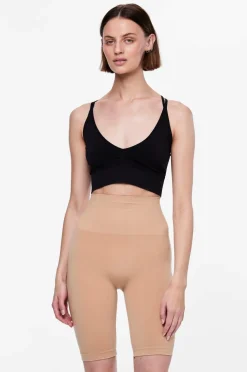 pieces Shorts / cykelshorts pcImagine Shapewear Shorts Tan New