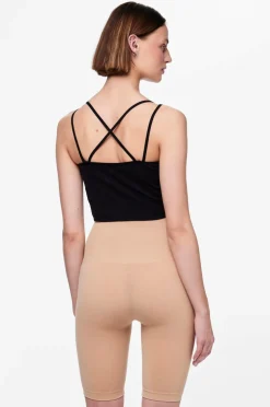 pieces Shorts / cykelshorts pcImagine Shapewear Shorts Tan New