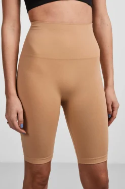 pieces Shorts / cykelshorts pcImagine Shapewear Shorts Tan New