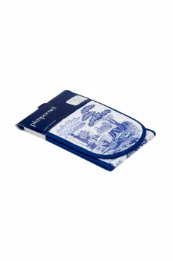 Pimpernel Ovnhandske dobbelt Blue Italian Blå/hvid Discount