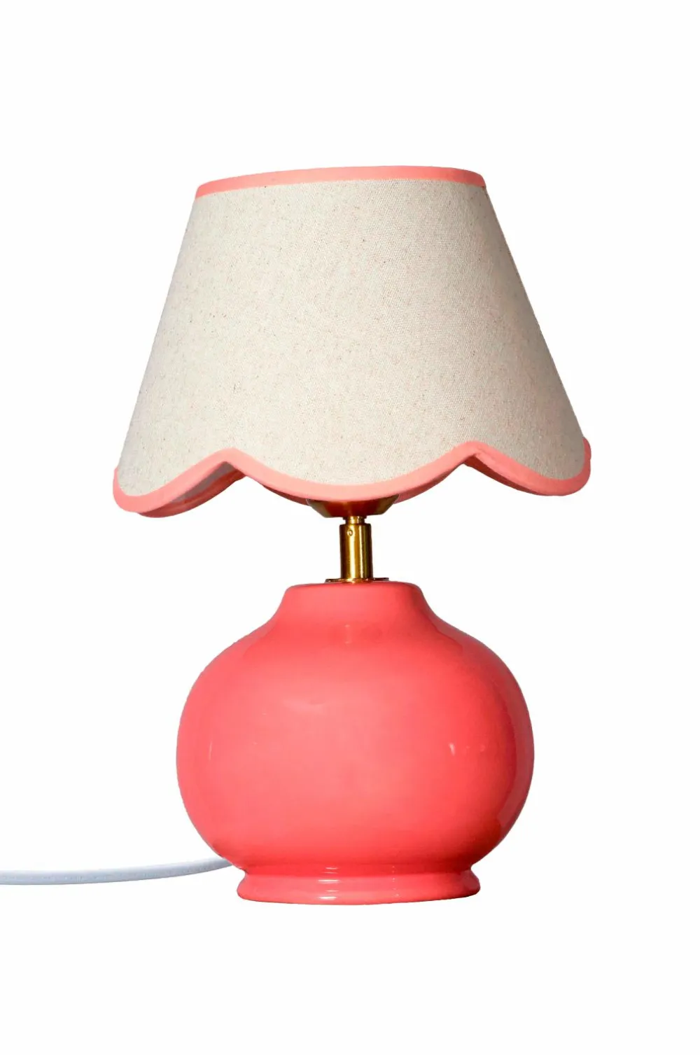 PR Home Bordlamper>Bordlampe Nell Lyserød
