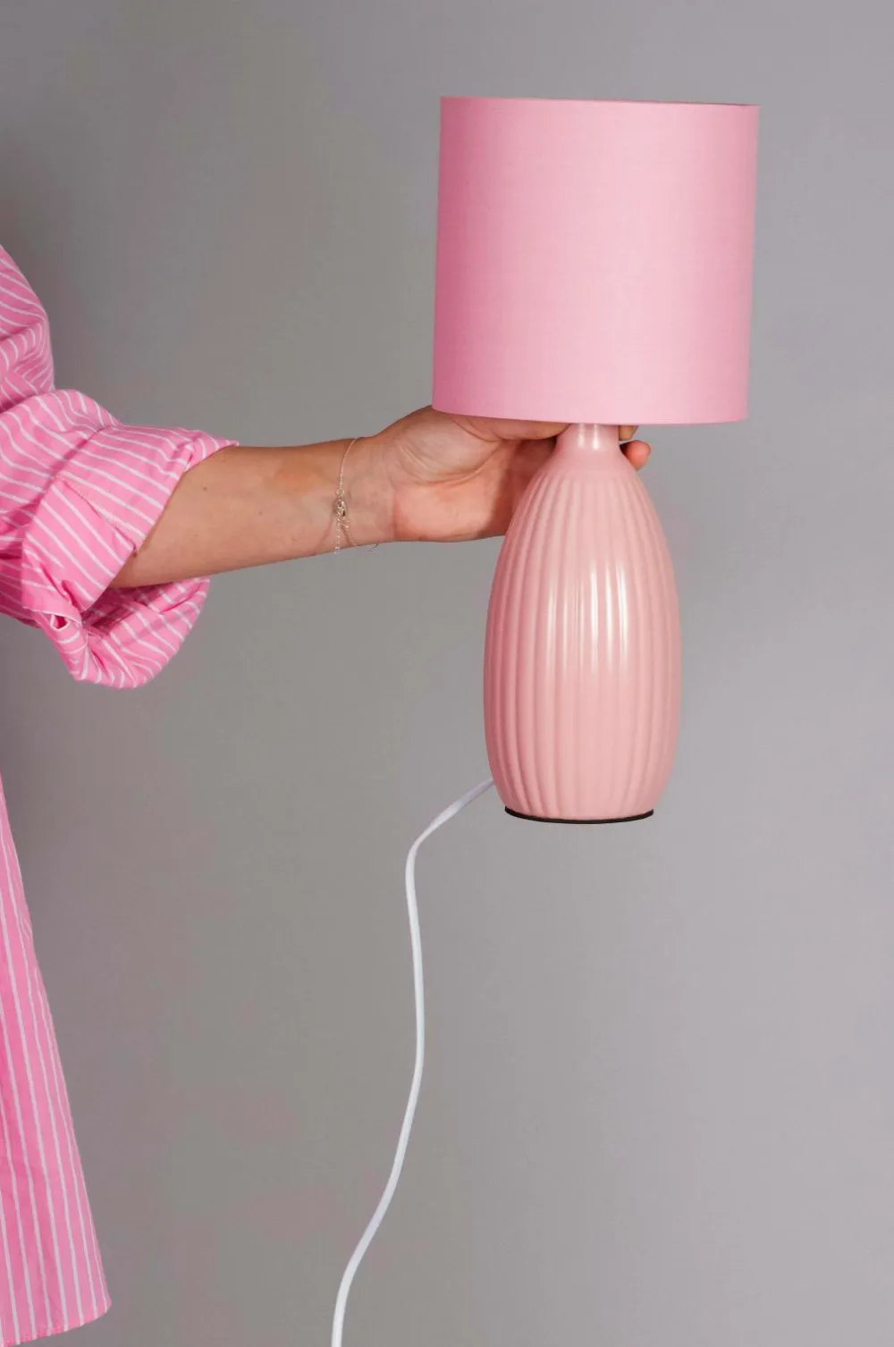 PR Home Bordlampe Uno Lyserød Discount