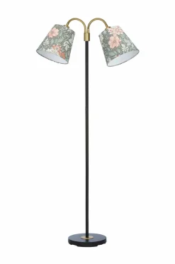 PR Home Gulvlampe Amy Flex 2 sort Dahlia Grøn Outlet