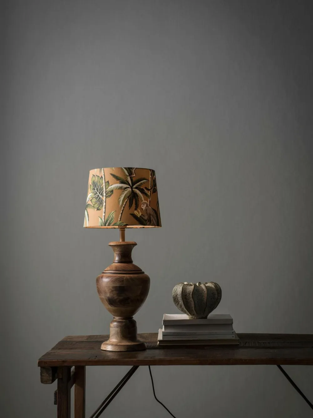 PR Home Lampefødder>Lampefod Alma, 48 cm Brun