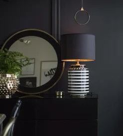 PR Home Lampefod Gatsby 43 cm Sort Sale