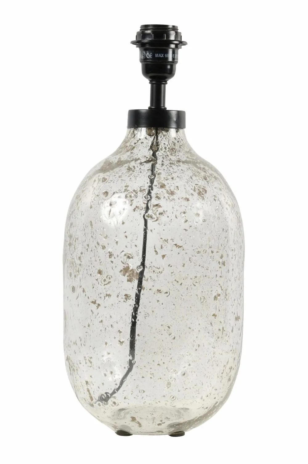 PR Home Lampefødder>Lampefod Groove 40 cm Glas