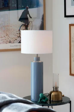 PR Home Lampefødder>Lampefod Solo Blank denim