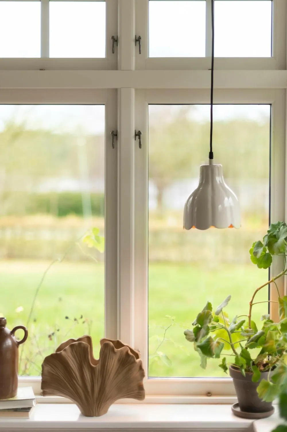 PR Home Pendler>Loft/vindue Tulippa 17 cm Beige