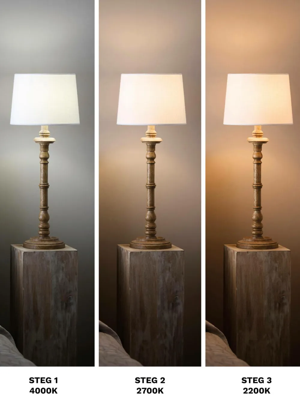 PR Home Lyskilde Twilight LED, 3-trin, 4,5W, Globe 4,5 cm Opal Sale