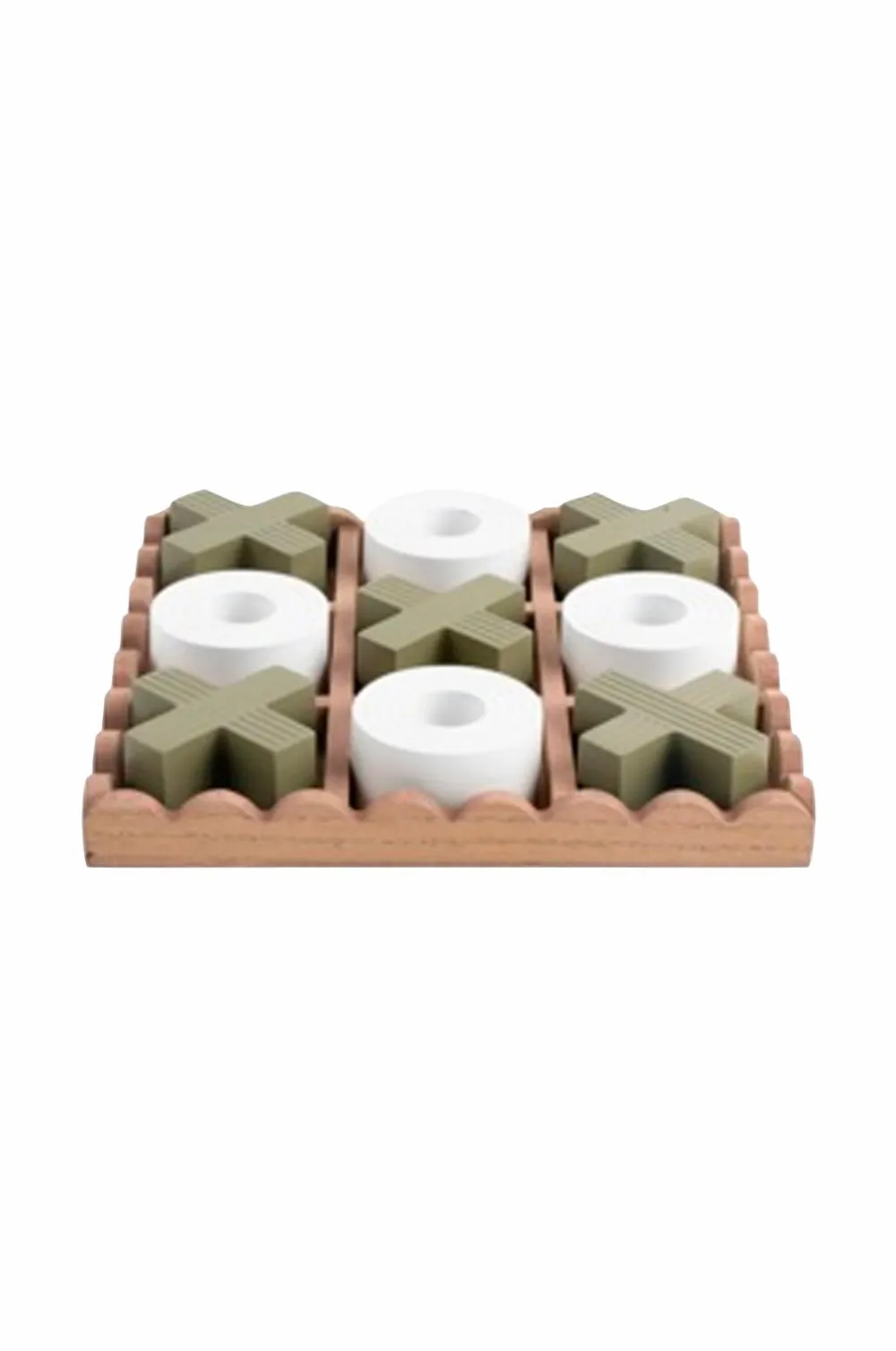 Present Time Tic Tac Toe Armygrøn Online