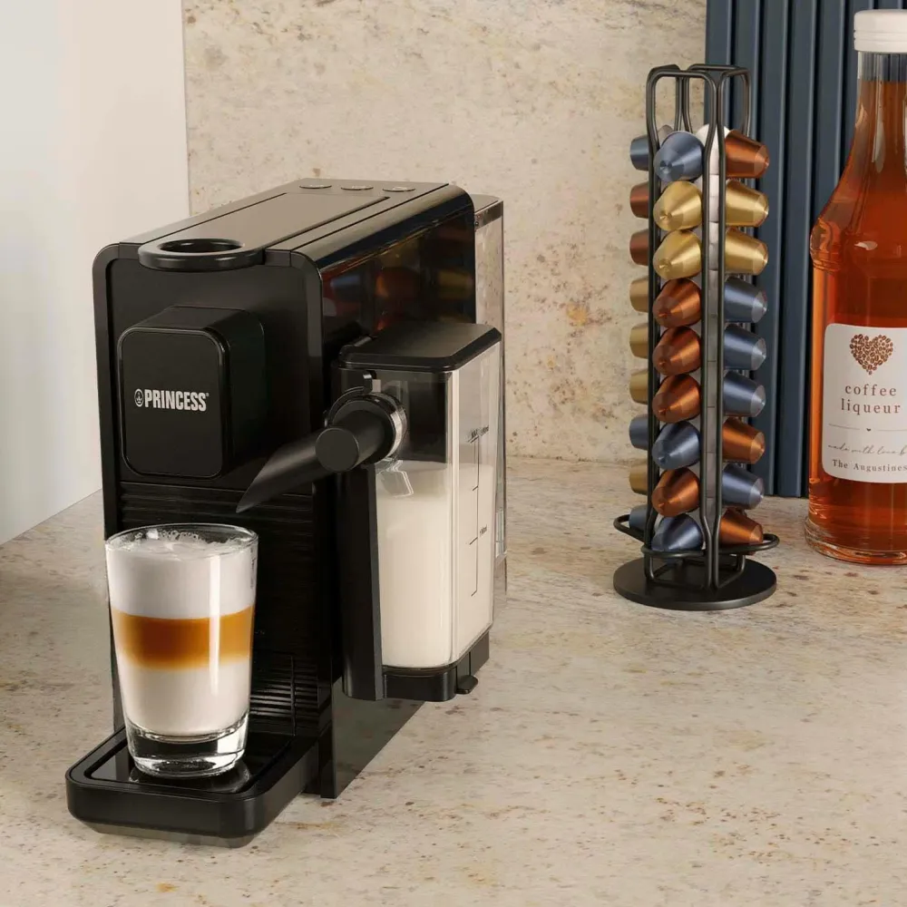 Princess Kaffe- & Espressomaskiner>Kapselkaffemaskine Latte Pro 20bar No color