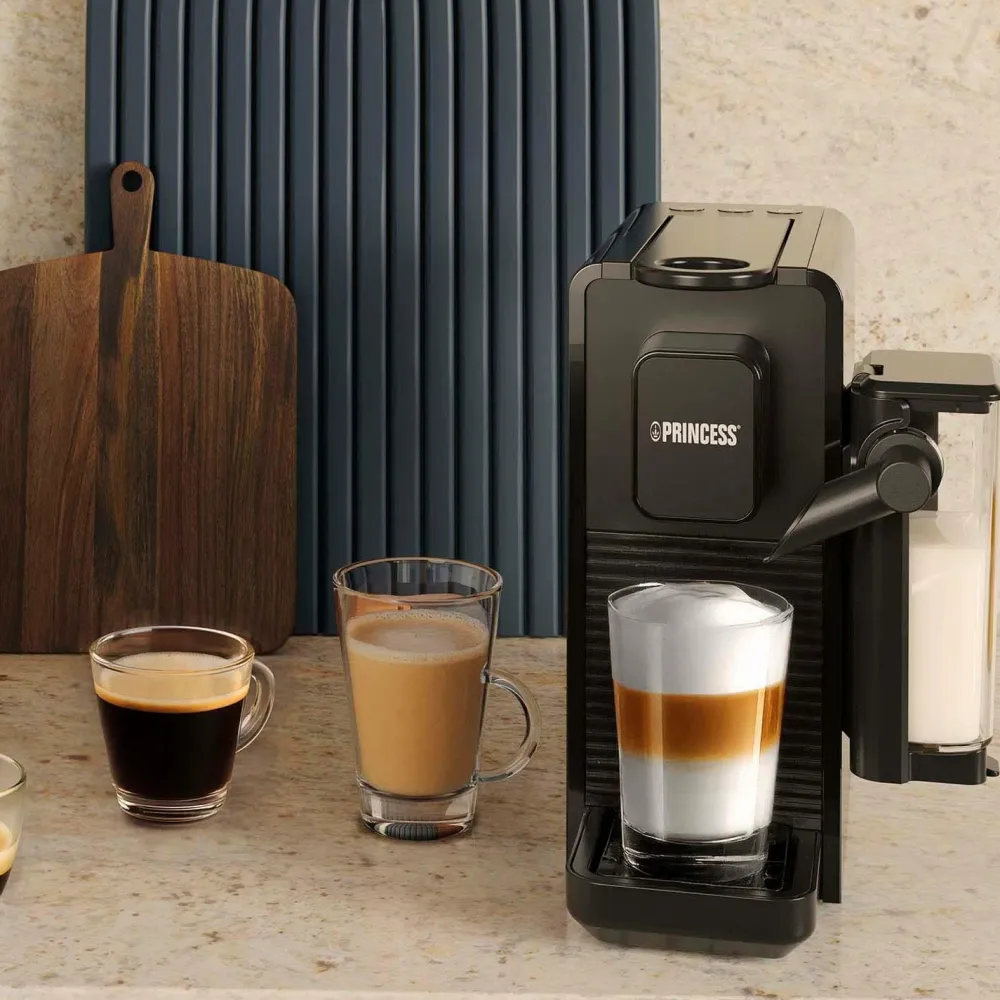 Princess Kaffe- & Espressomaskiner>Kapselkaffemaskine Latte Pro 20bar No color