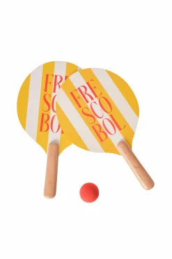 PRINTWORKS Børnebøger|Autot & Muut Ajoneuvot>Strandtennis - Frescobol Gul Multi