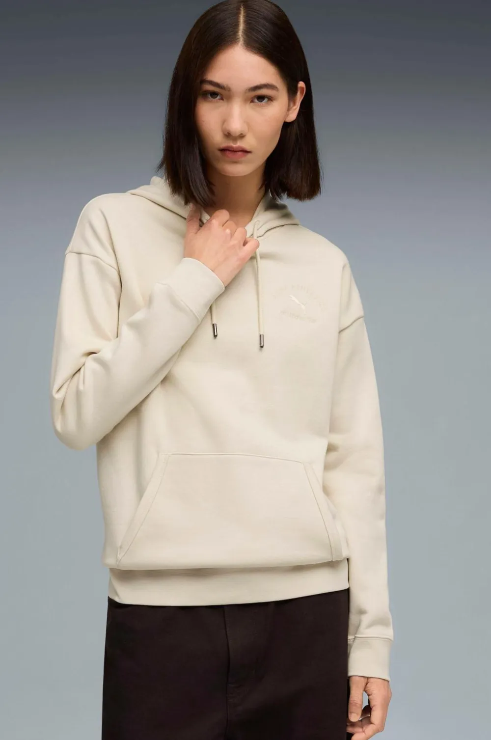 Puma Sweatshirts & Hoodies>Hættetrøje Class Relaxed Hoodie FL Alpine snow
