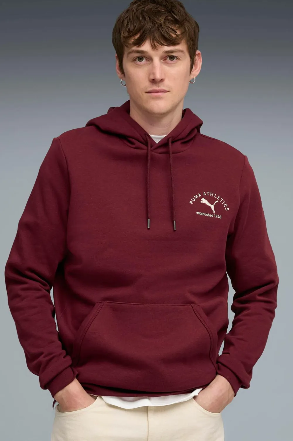 Puma Hættetrøje Class Graphic Hoodie FL Ruby shimmer Online