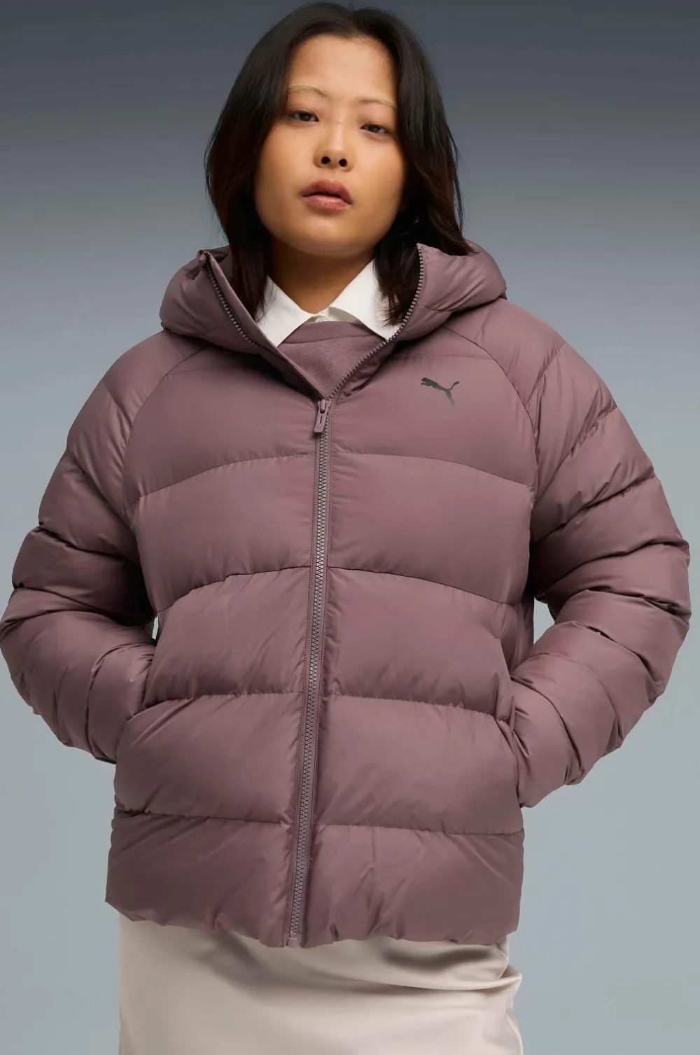 Puma Overtøj|Overtøj>Pufferjakke Mono Hooded Druelilla
