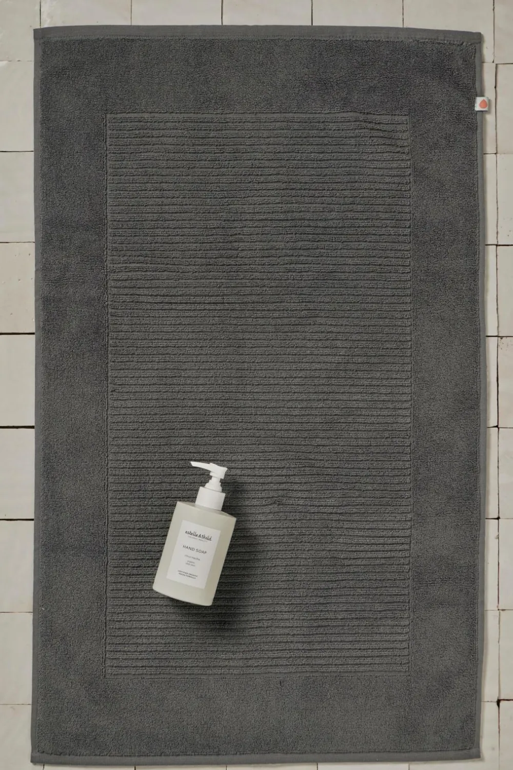 Pure Bademåtte Premiumsoft 50x80 cm Grå Online