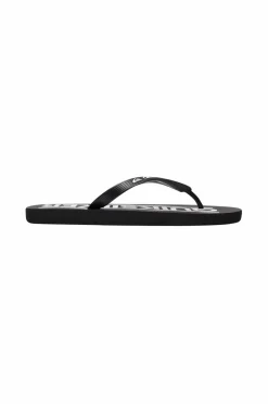 Quiksilver Klipklapper Java Wordmark Black/White Clearance