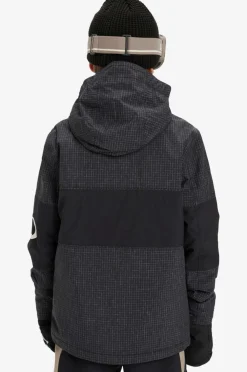Quiksilver Snowboardjakke / skijakke High IN The Hood Youth JK True black Discount