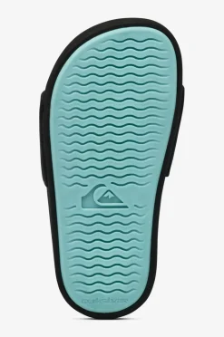 Quiksilver Tøfler Rivi Wordmark Slide II Youth Black 3 Best